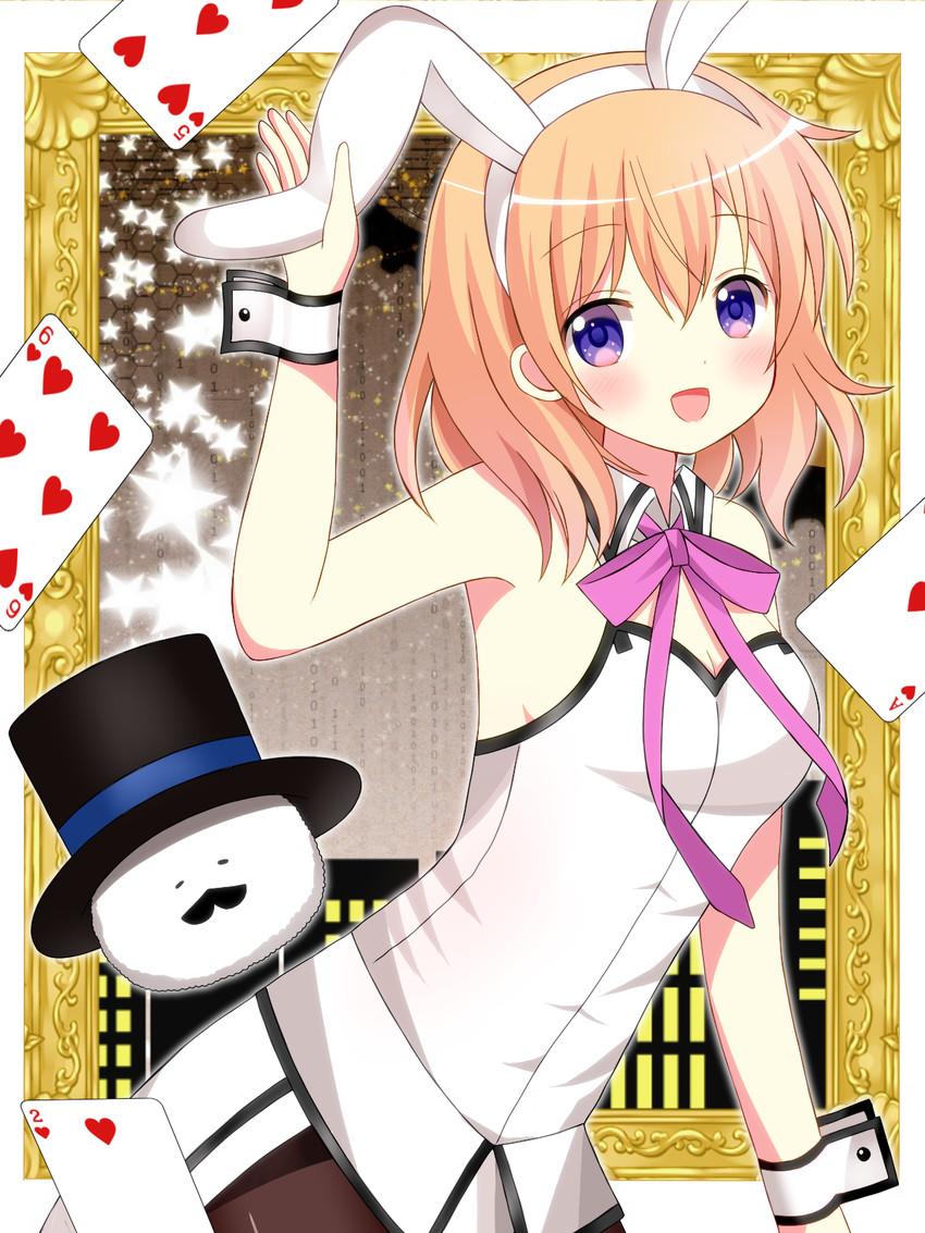 hoto cocoa and tippy (gochuumon wa usagi desu ka?) drawn by ryoutan