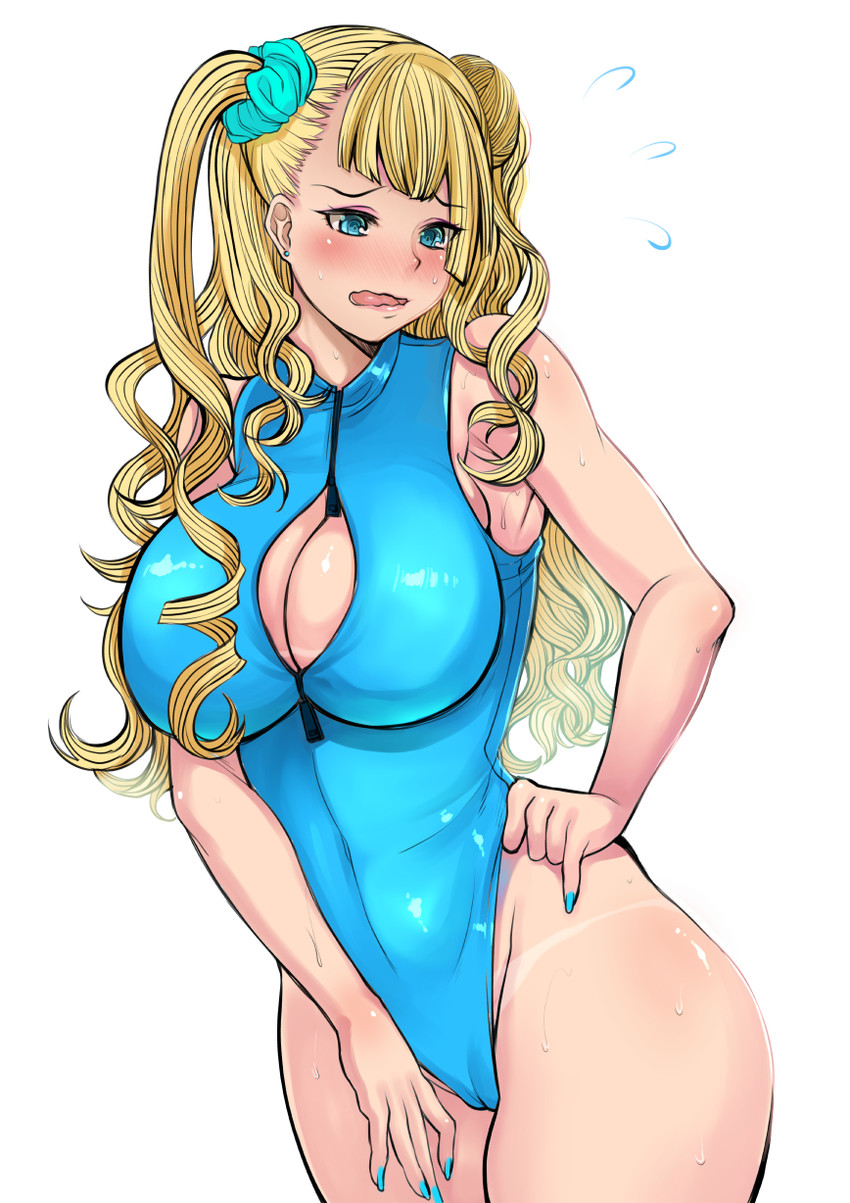galko (oshiete! galko-chan) drawn by niu_ju_(orange_bull)
