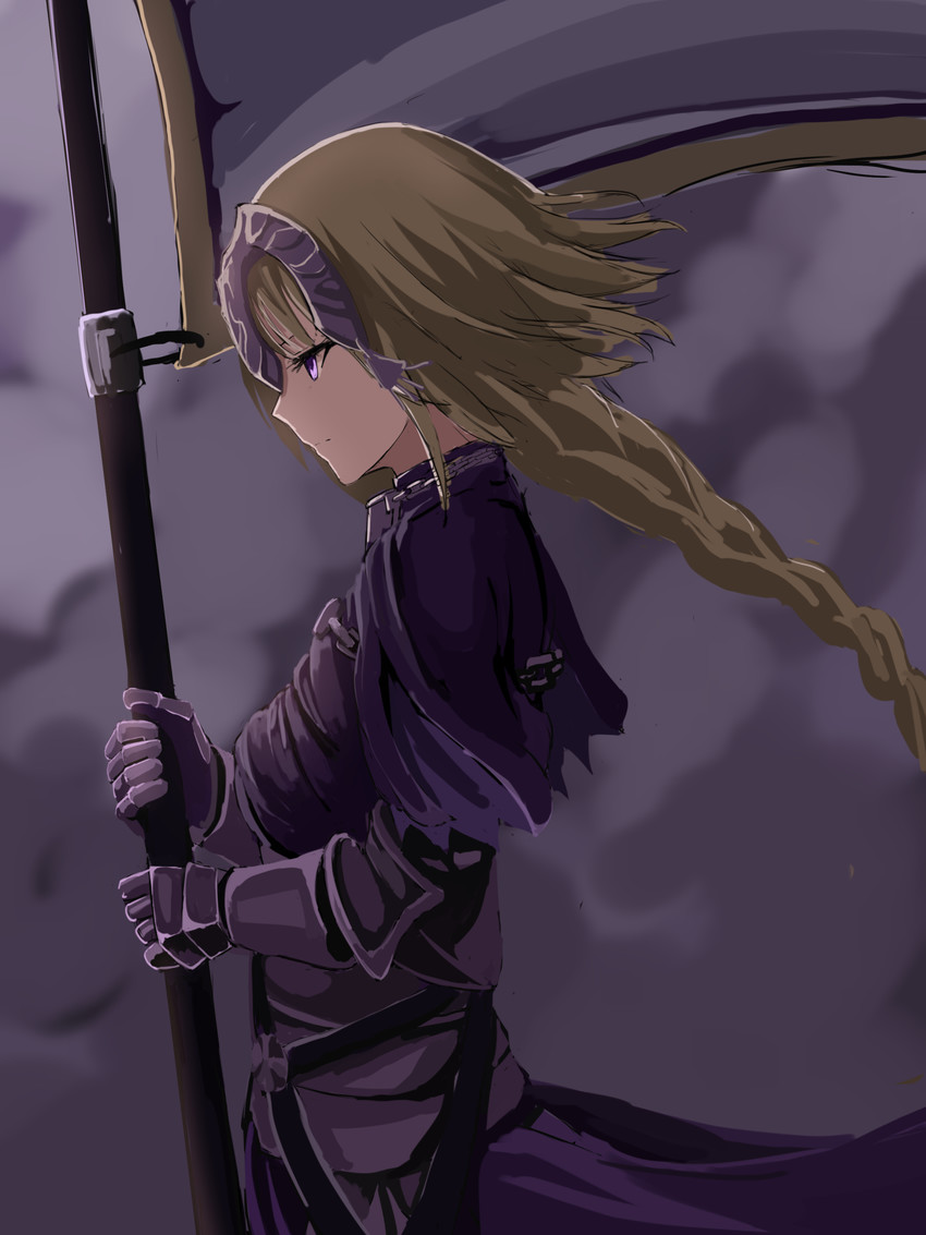 jeanne d'arc (fate and 1 more) drawn by mukade_(siieregannsu)