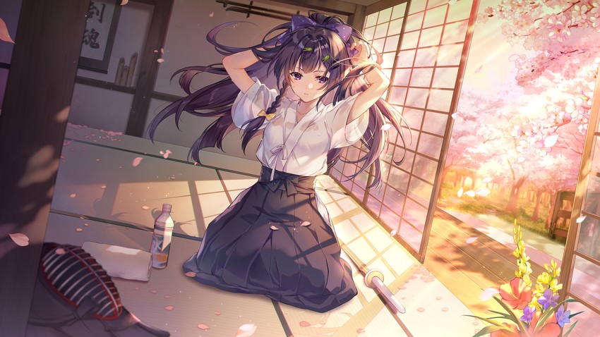 raiden mei (honkai and 1 more) drawn by ekita_kuro