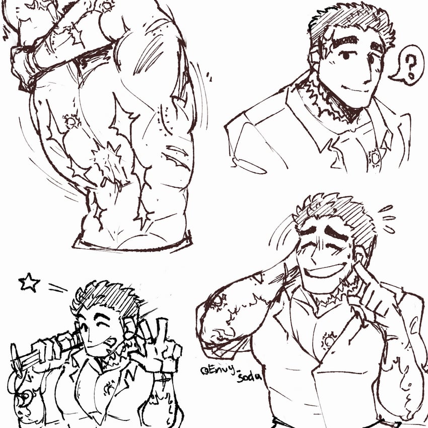 protagonist 3 (tokyo afterschool summoners) drawn by envysoda