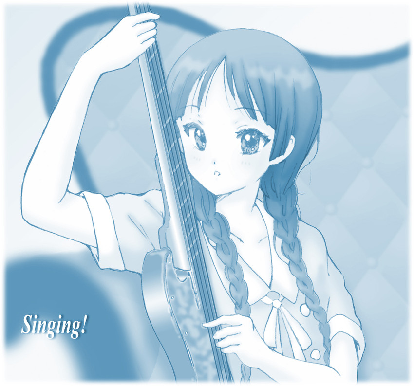 akiyama mio (k-on! and 1 more) drawn by bluez