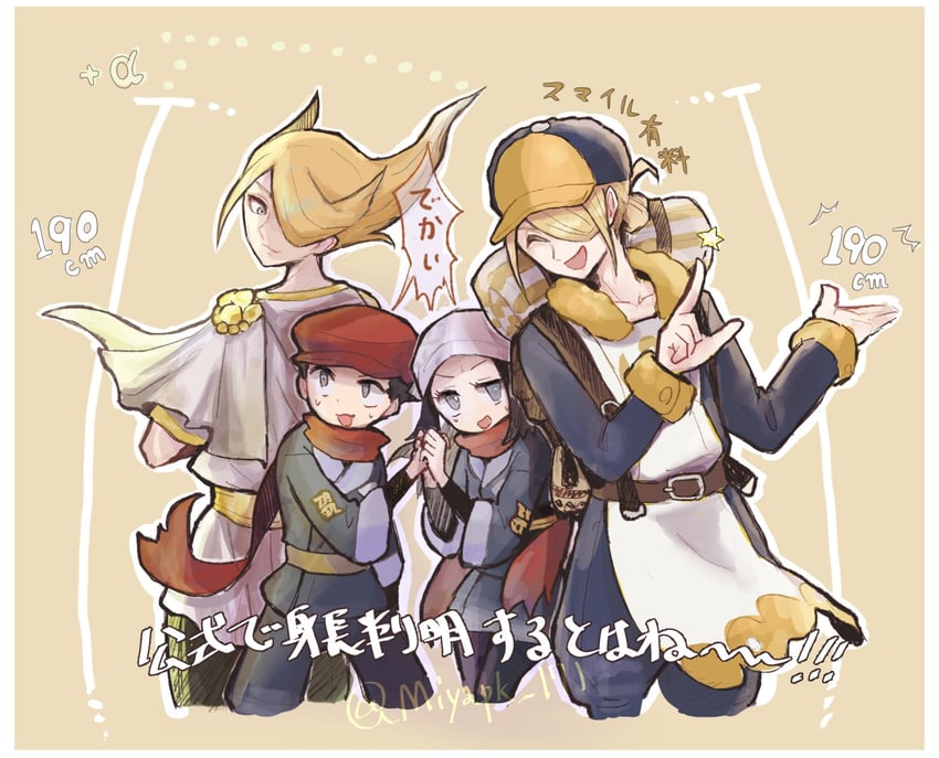 akari, volo, and rei (pokemon and 1 more) drawn by miyapk_171