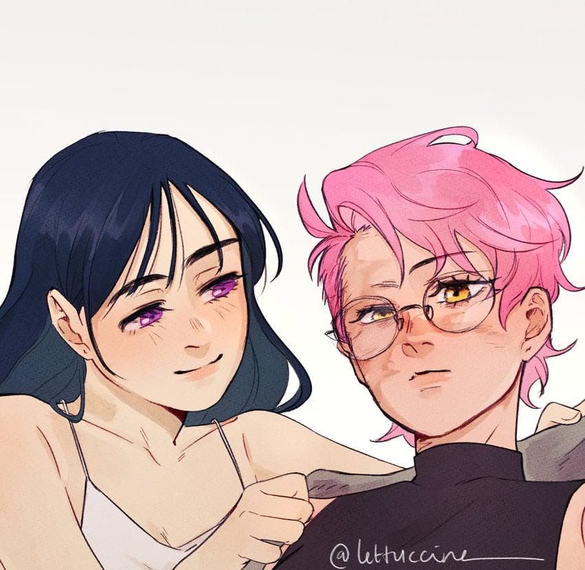 sua and mizi (alien stage) drawn by jun_(lettuccine)