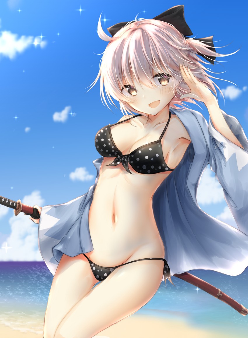 okita souji (fate and 1 more) drawn by uzuki_tsukuyo