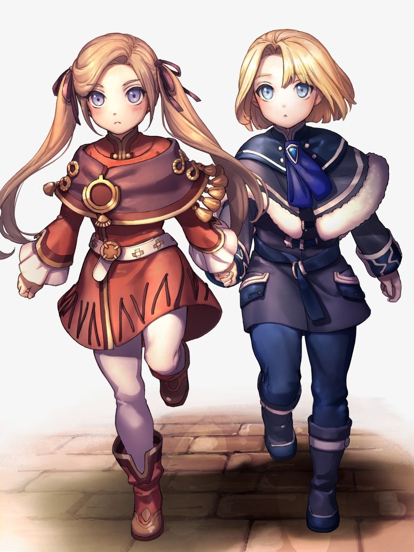 edelgard von hresvelg and dimitri alexandre blaiddyd (fire emblem and 1 more) drawn by moyashi_mou2