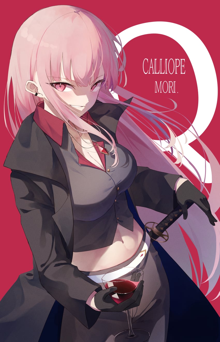 mori calliope (hololive and 2 more) drawn by 200f_(nifu)