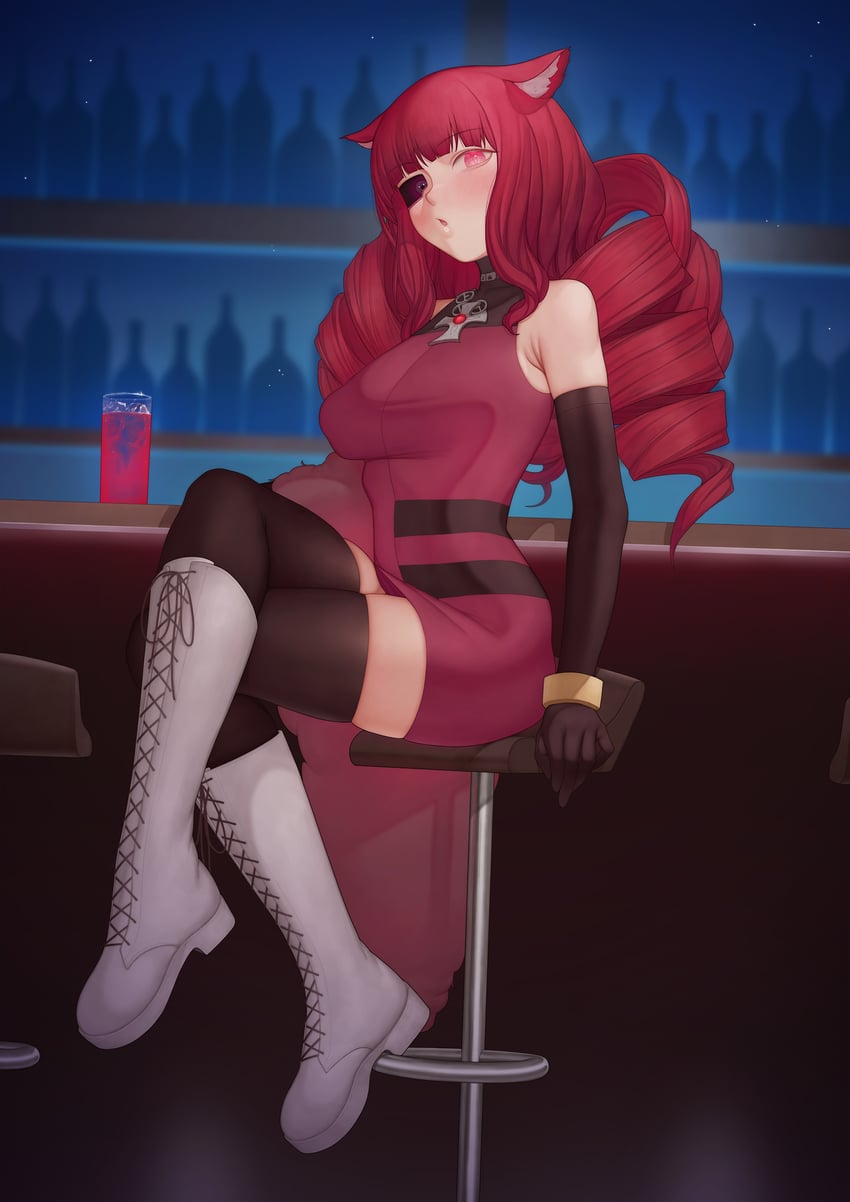 stella hoshii (va-11 hall-a) drawn by ni_(221)