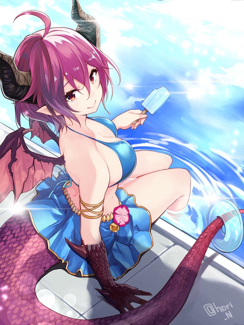 grea (granblue fantasy and 1 more) drawn by nino_(shira)