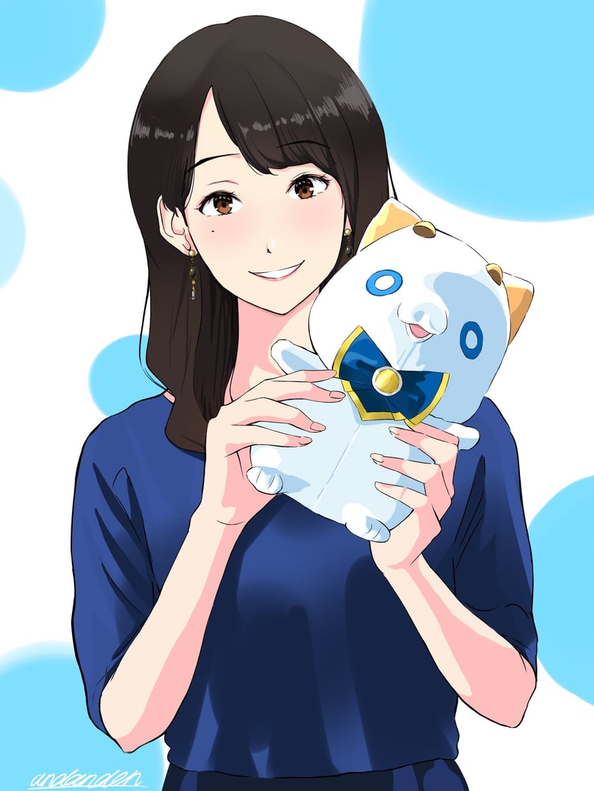 aria pokoteng (real life and 1 more) drawn by andanden