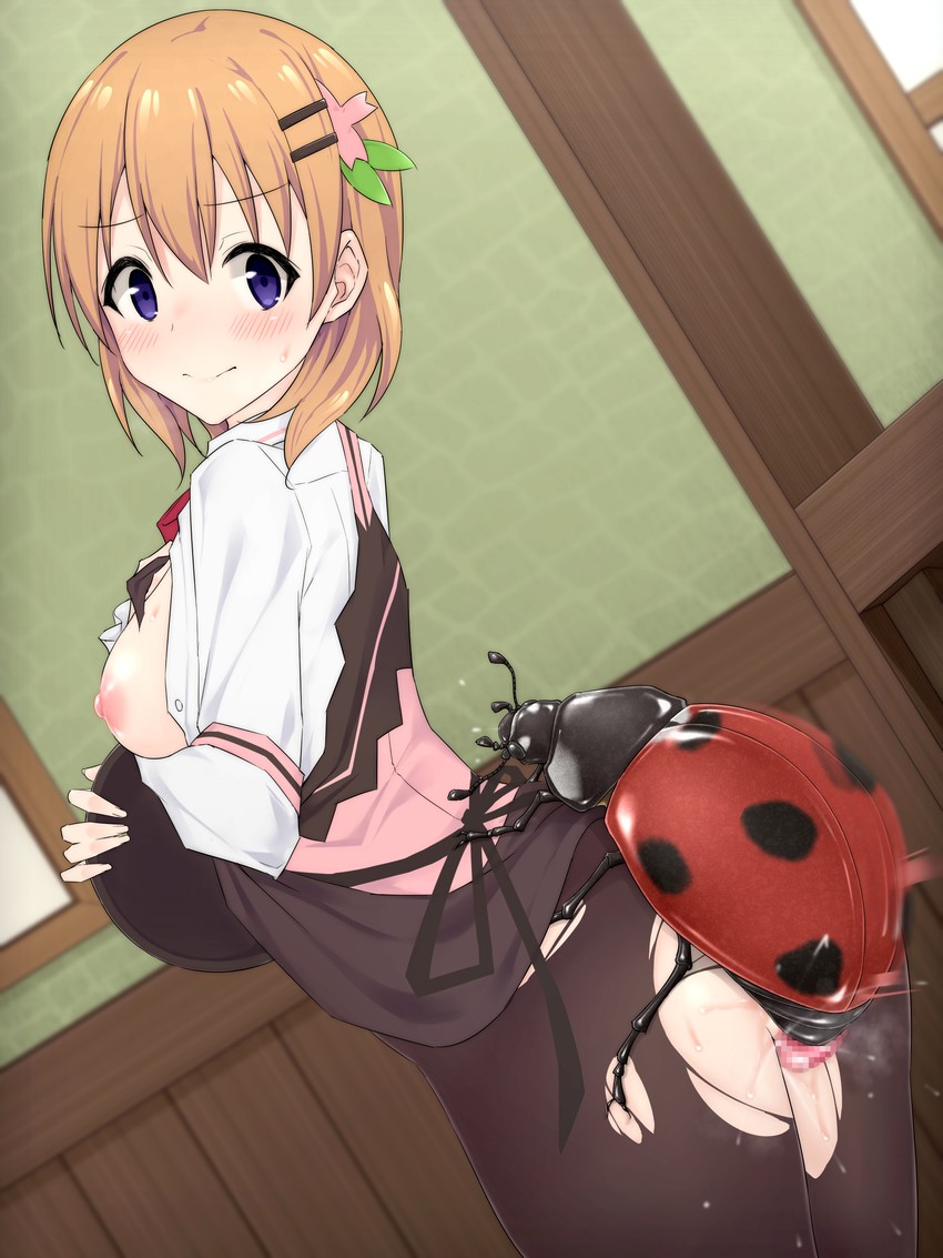hoto cocoa (gochuumon wa usagi desu ka?) drawn by mingaru