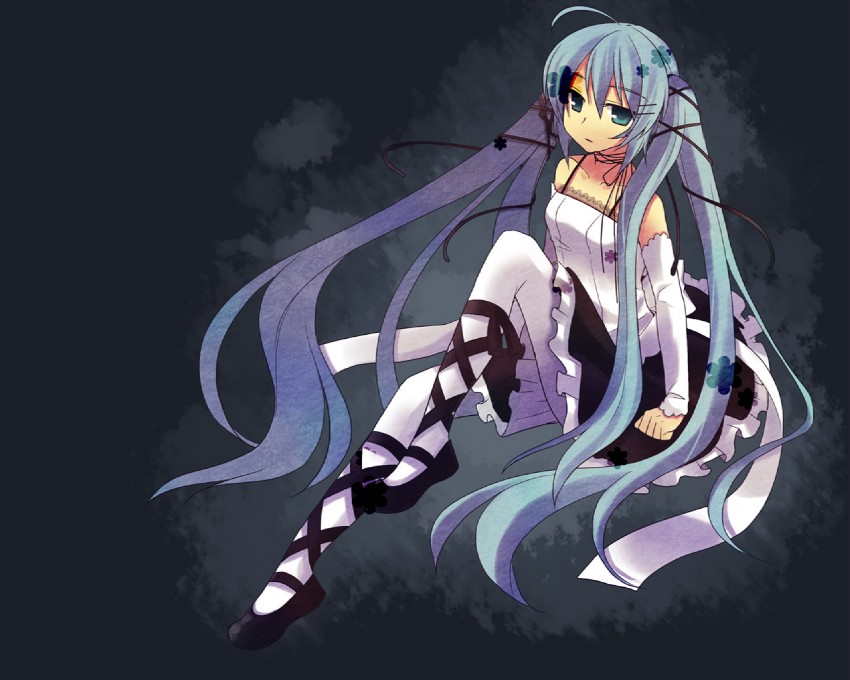 hatsune miku (vocaloid and 1 more) drawn by tamura_hiro