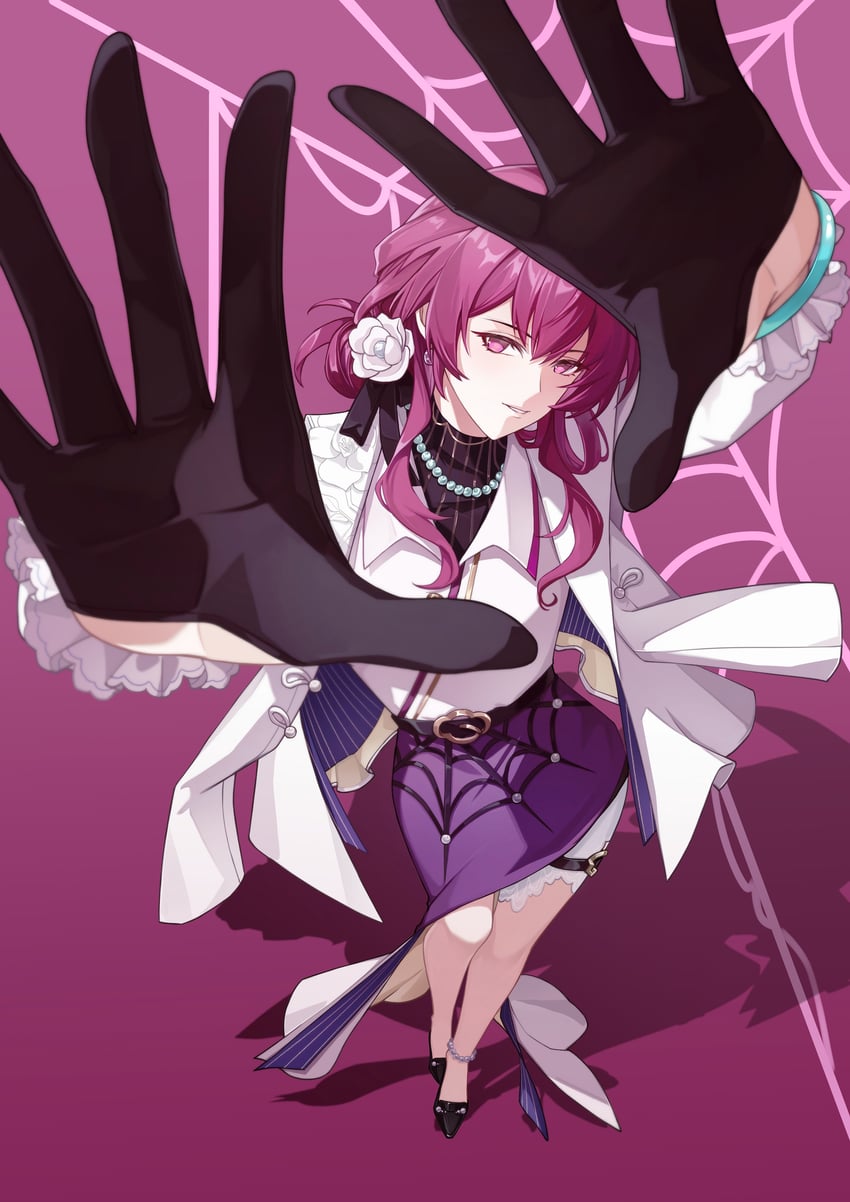 kafka (honkai and 1 more) drawn by yujie953