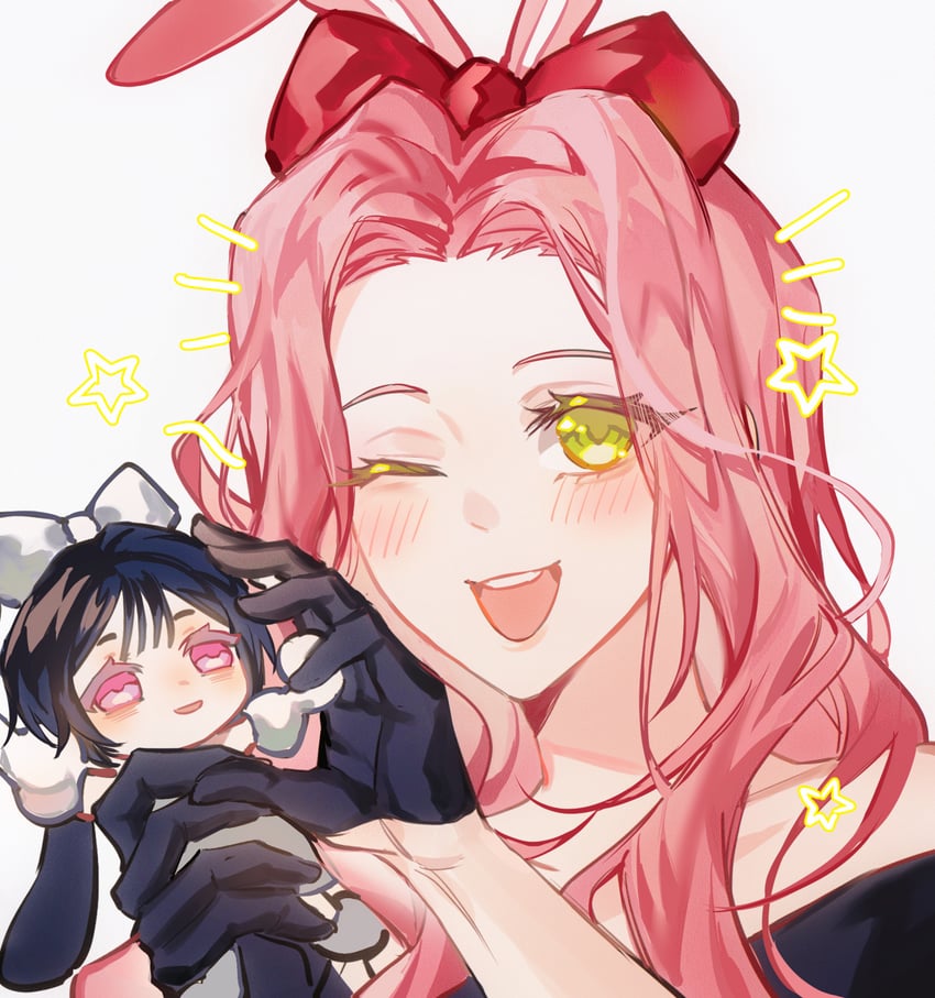 sua and mizi (alien stage) drawn by yunliaichidaroubao