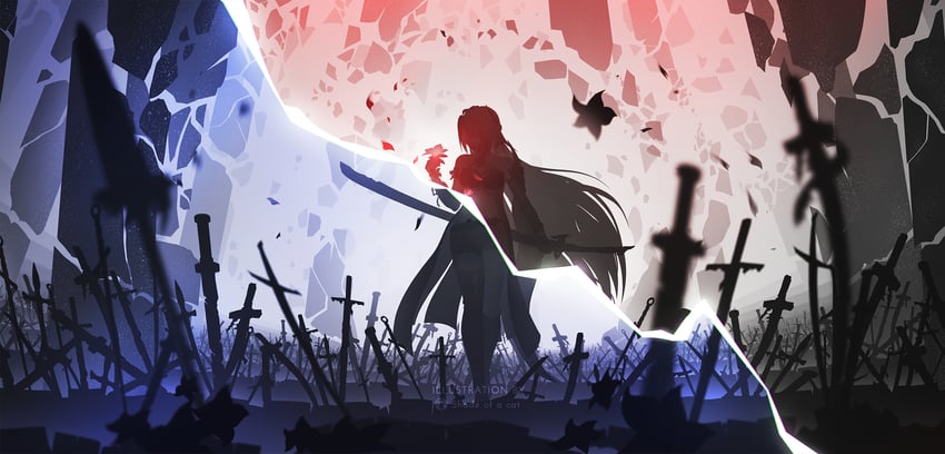 acheron (honkai and 1 more) drawn by shade_of_a_cat