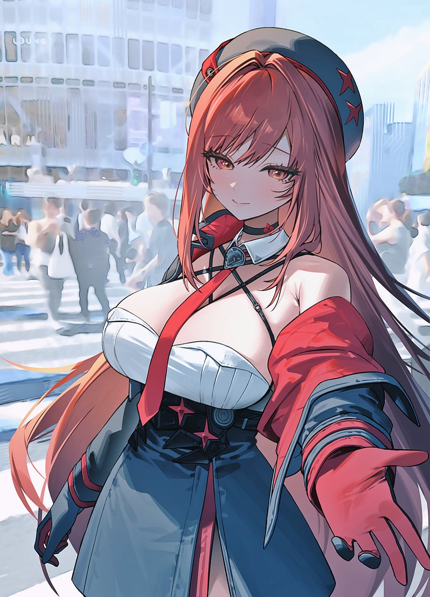 rapi (goddess of victory: nikke) drawn by zhu_yin_(mannermana)