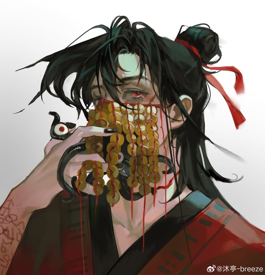 li huowang and li sui (dao gui yi xian) drawn by muting_breeze