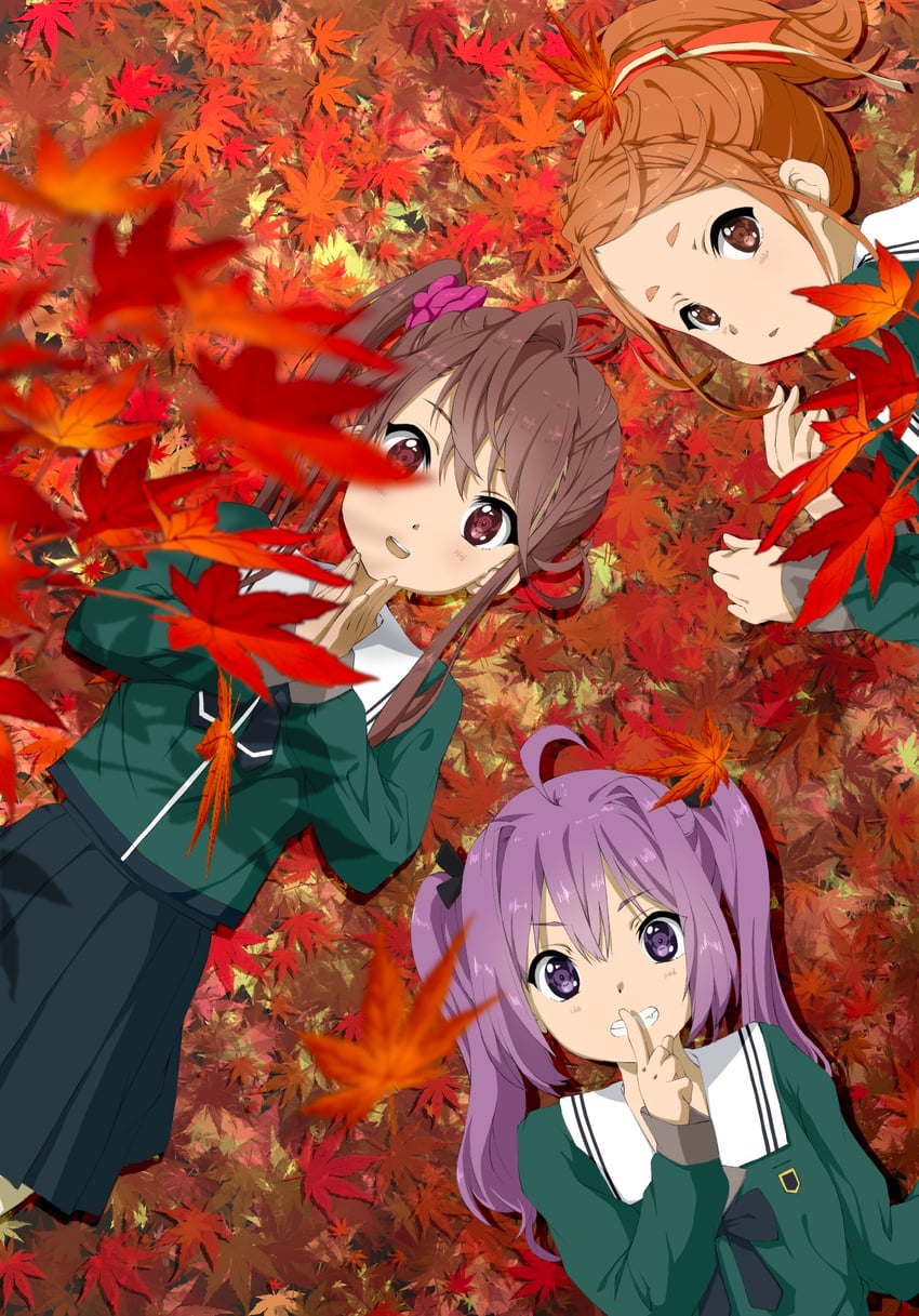 toda jun, kono miyako, and tojo yuki (22/7) drawn by morinomiya_ruri
