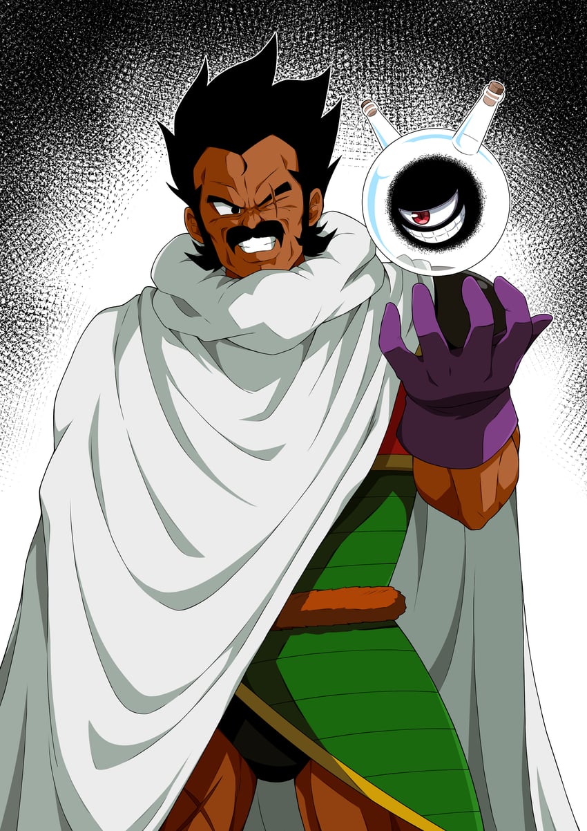 father, paragus, and kent williams (dragon ball and 2 more) drawn by eggman_(ni_tamagoex)