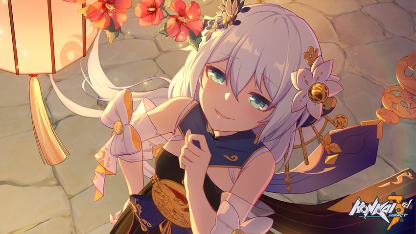 theresa apocalypse and zhuge kongming (honkai and 1 more)