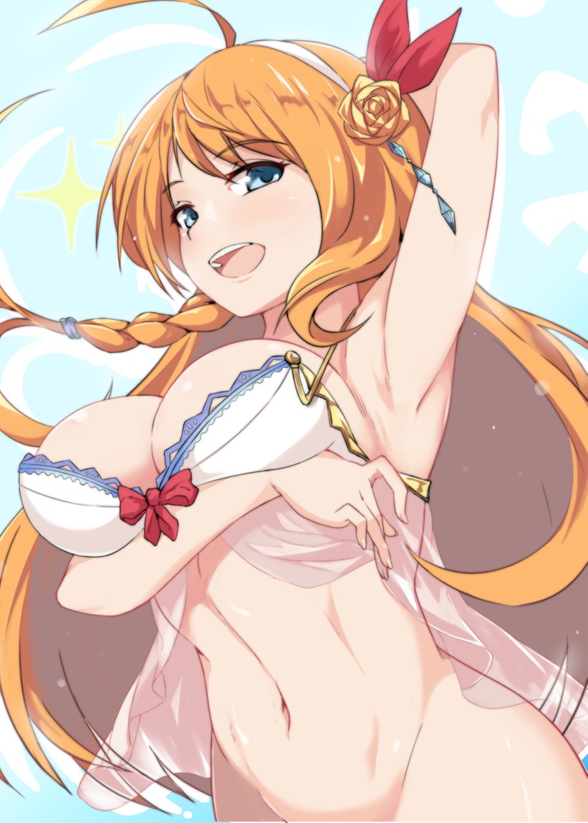 pecorine (princess connect!) drawn by wo_jianqiang_fu_guo