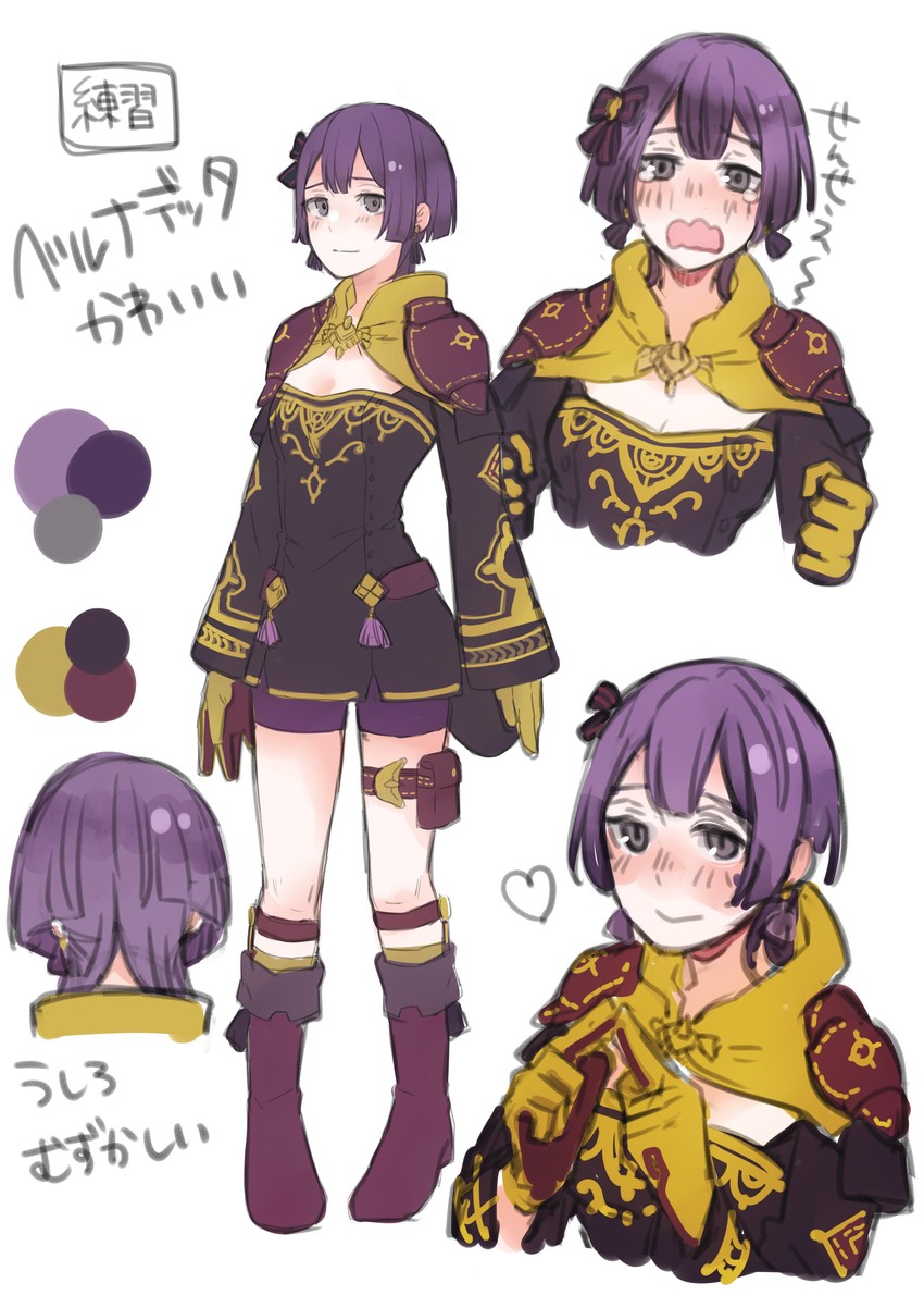 bernadetta von varley (fire emblem and 1 more) drawn by kino_(m6t2a)