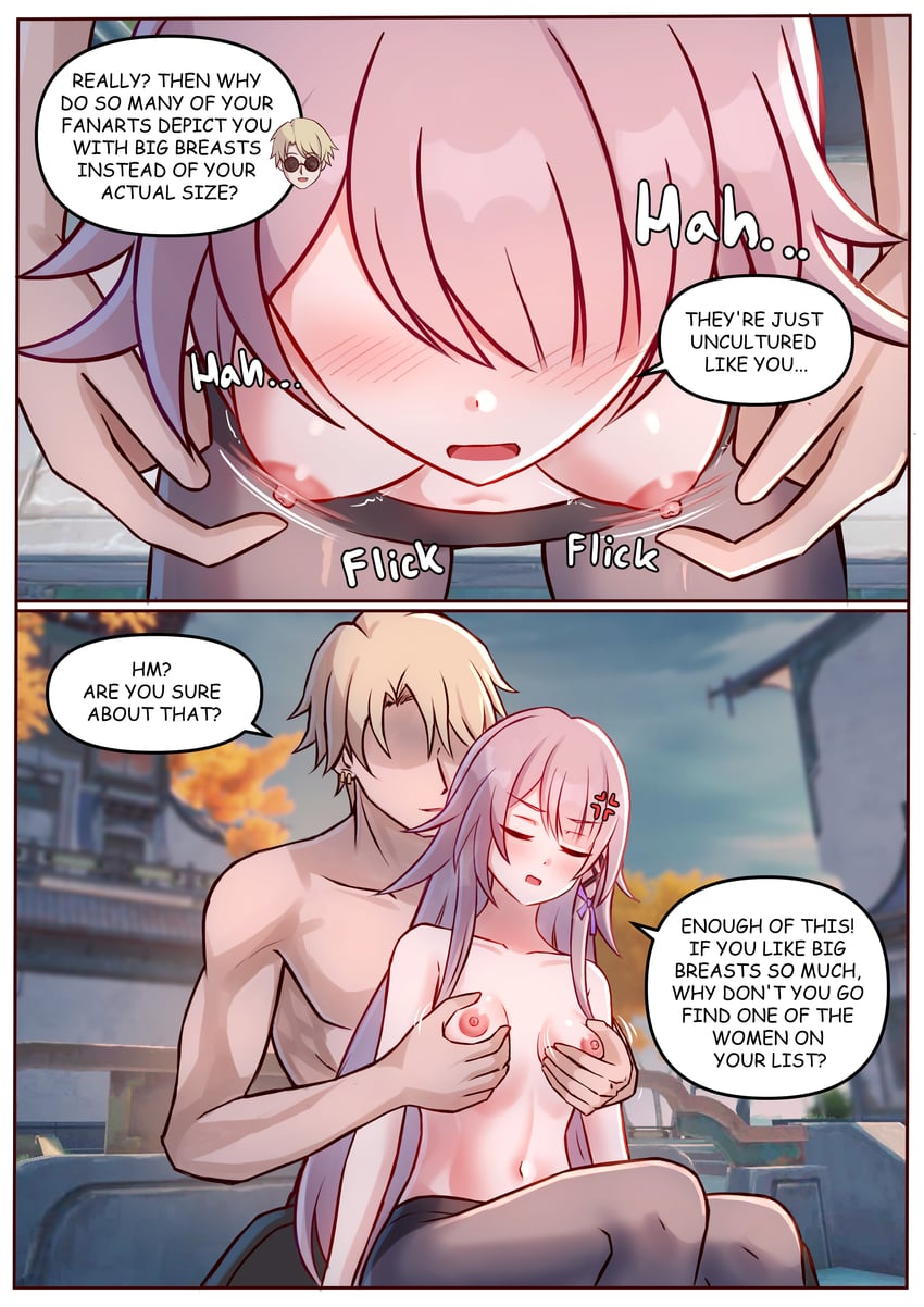 herta, the herta, and skott (honkai and 1 more) drawn by jimpu6