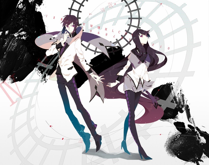 akemi homura (mahou shoujo madoka magica) drawn by punch_(punchrecipe)