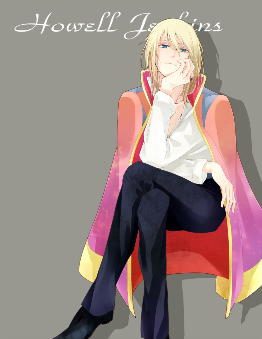 howl pendragon (howl no ugoku shiro) drawn by mikko_(mim_mikko)