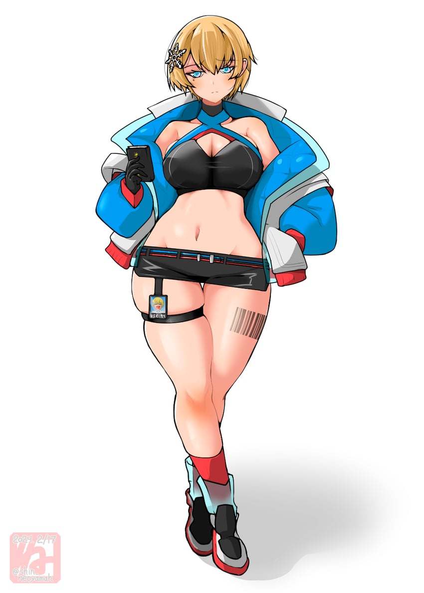 takarada rikka and vsk-94 (girls' frontline and 1 more) drawn by neoyamah