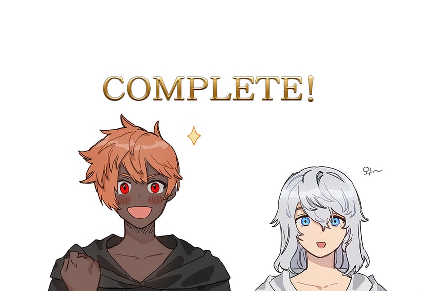 themis and erichthonios (final fantasy and 1 more) drawn by gg_dal