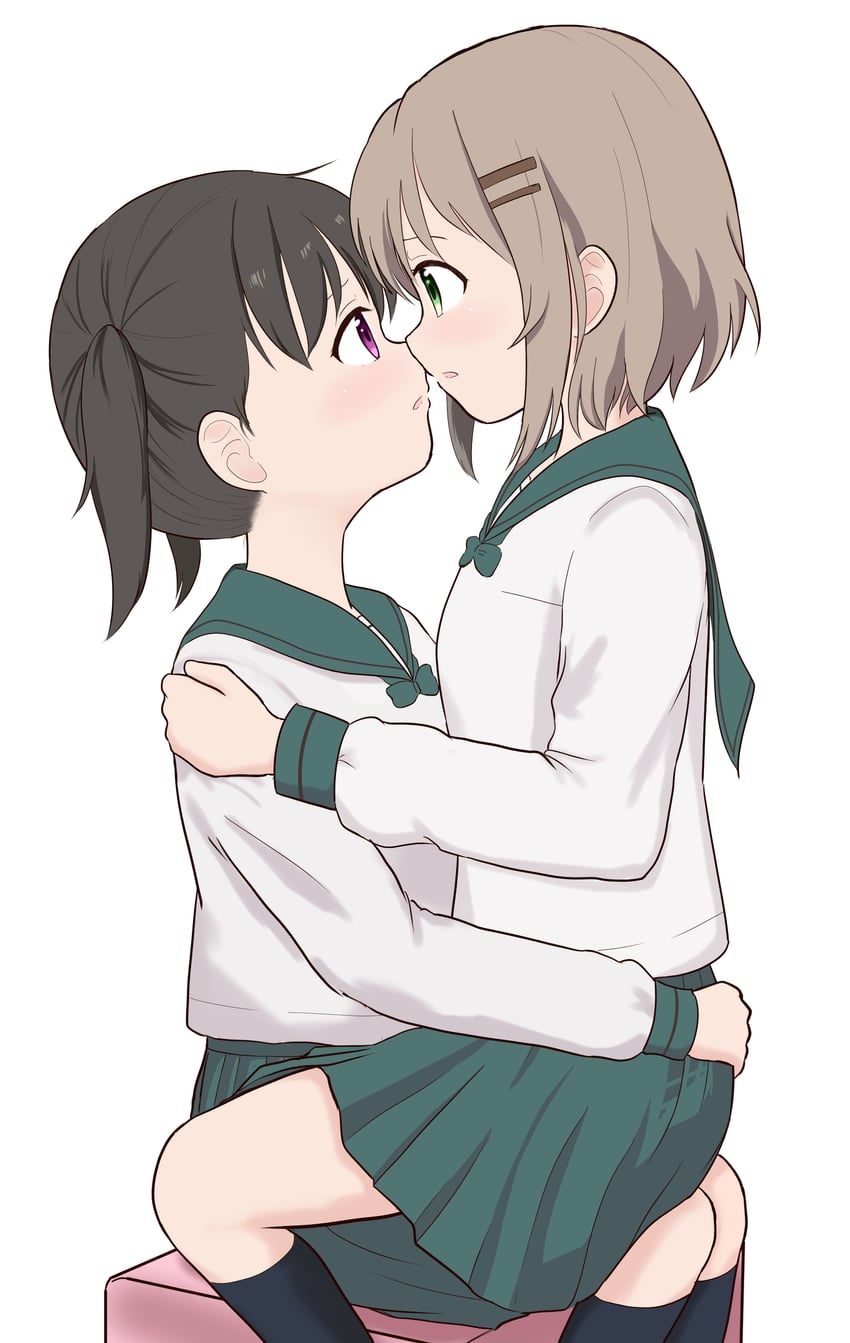 yukimura aoi and kuraue hinata (yama no susume) drawn by yuki.