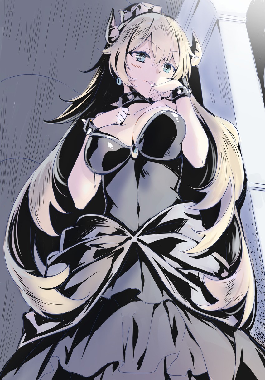 bowsette (mario and 1 more) drawn by rei_(rei's_room)