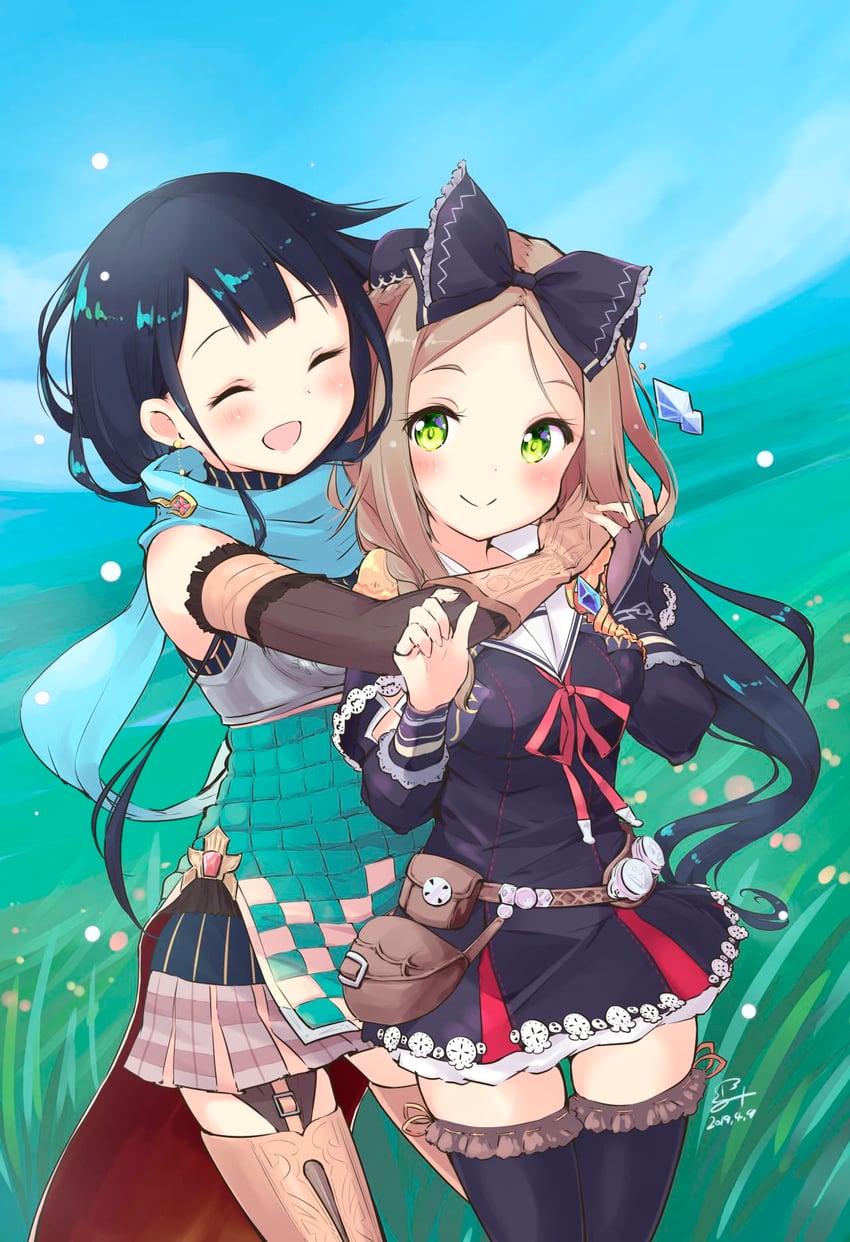 firis mistlud and liane mistlud (atelier and 1 more) drawn by minidraco
