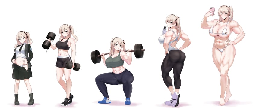 shimada arisu and boko (girls und panzer) drawn by amogan