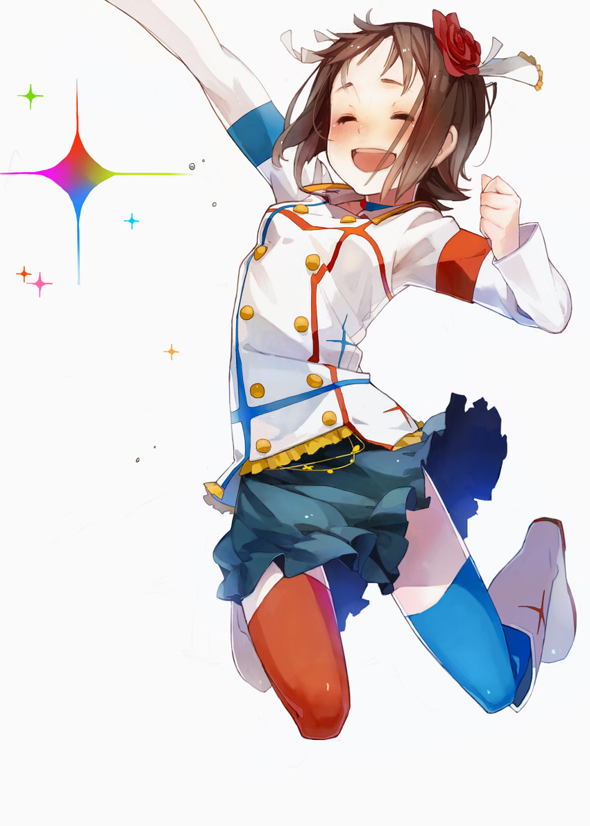 amami haruka (idolmaster and 1 more) drawn by mmlu_(honwa_karesu)
