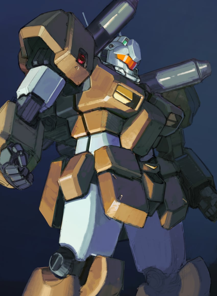 gm cannon ii (gundam and 1 more) drawn by dangodes