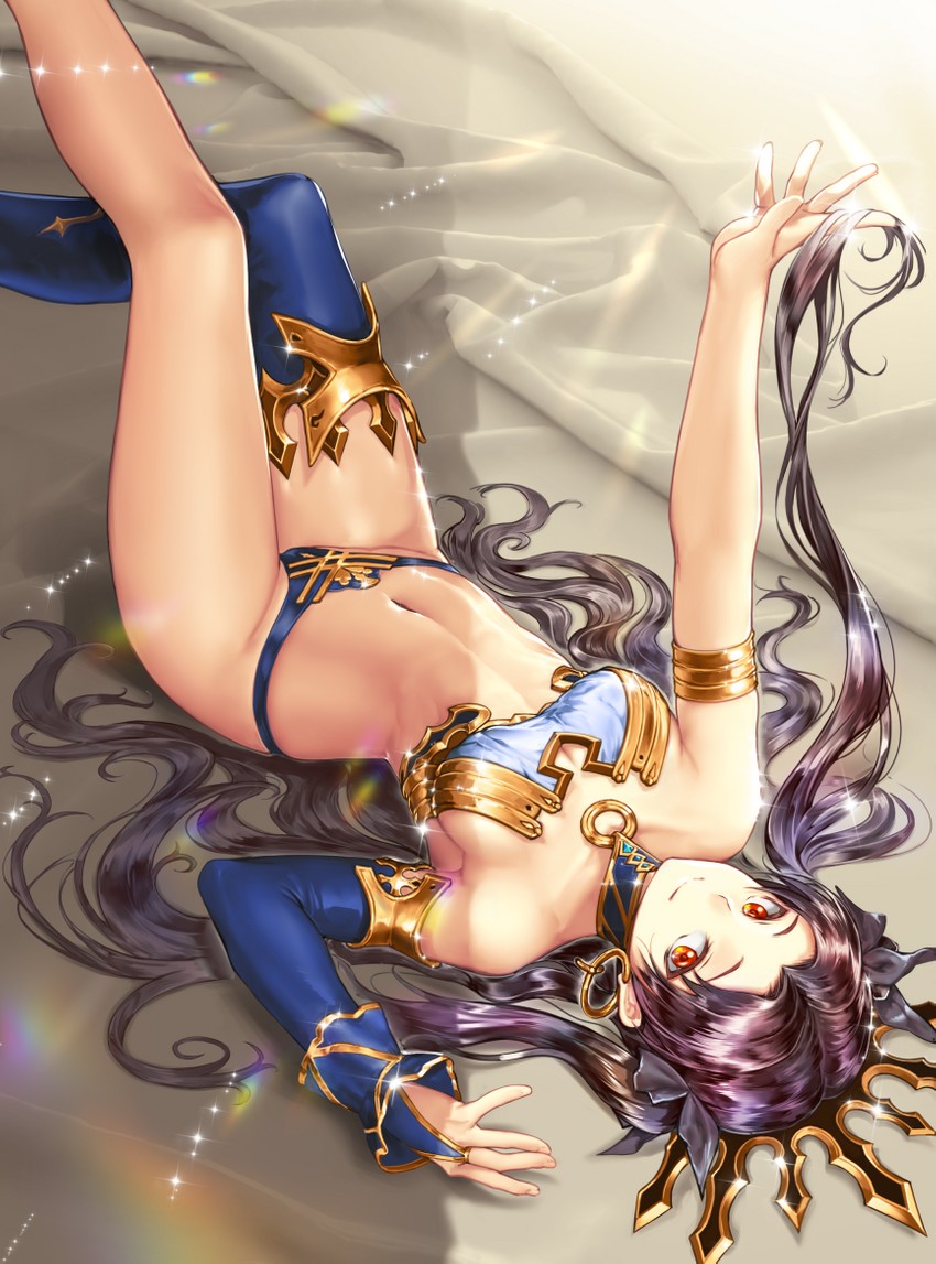 ishtar (fate and 1 more) drawn by synergy_m