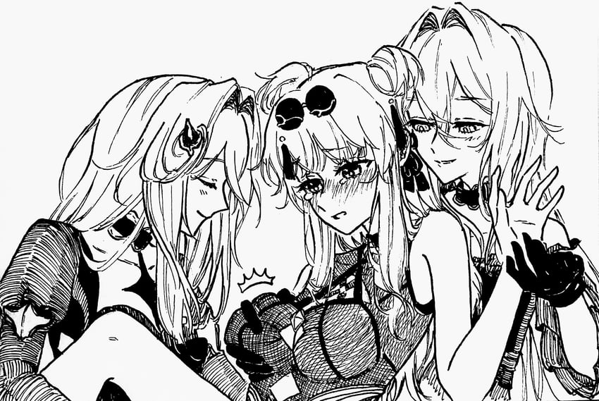 thelema nutriscu and songque (honkai and 1 more) drawn by uze_va