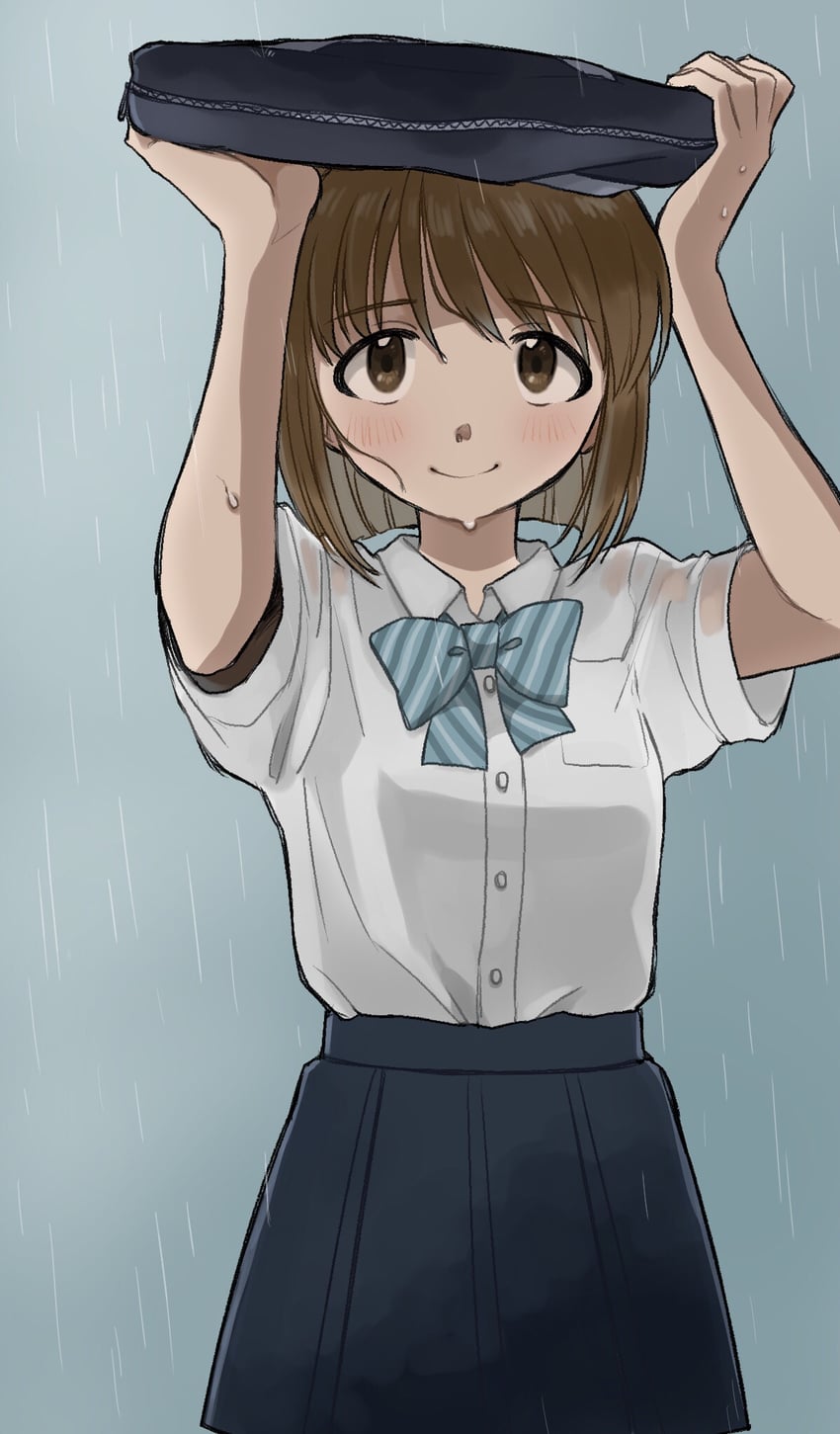 hagiwara yukiho (idolmaster and 2 more) drawn by naruse_ill
