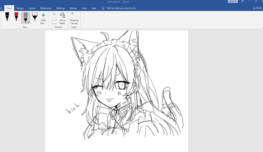 mikeneko (indie virtual youtuber and 1 more) drawn by ookami_ciro