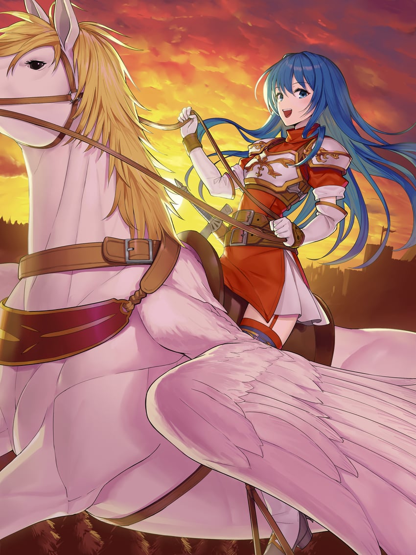 caeda (fire emblem and 1 more) drawn by mytea_(soso)