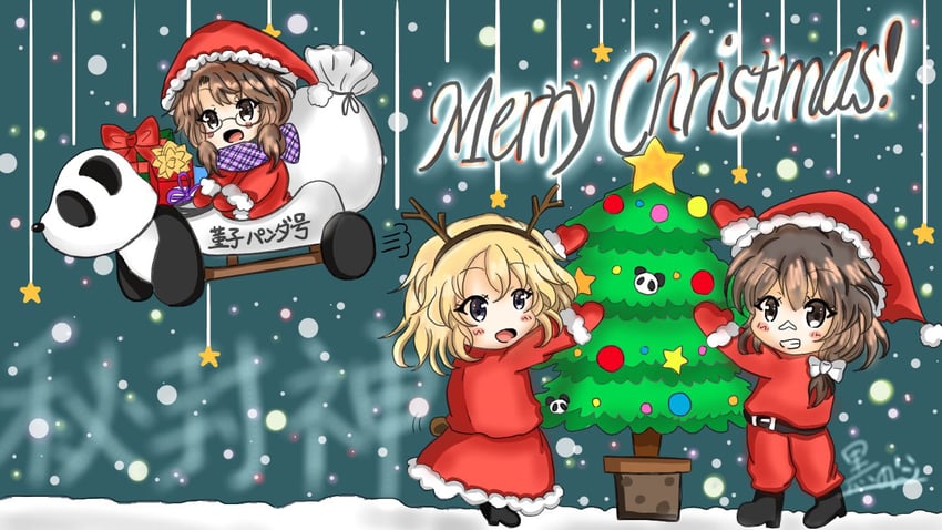 usami renko, maribel hearn, and usami sumireko (touhou) drawn by kuronon