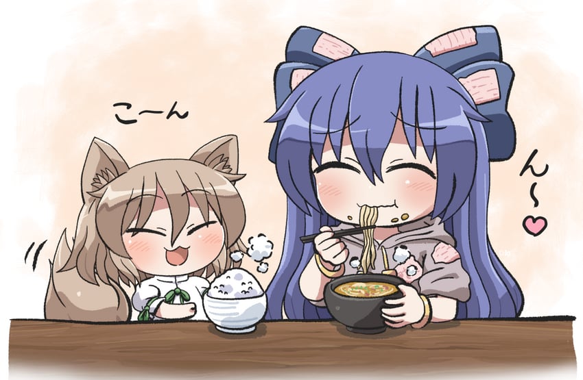 yorigami shion and kudamaki tsukasa (touhou) drawn by rokugou_daisuke