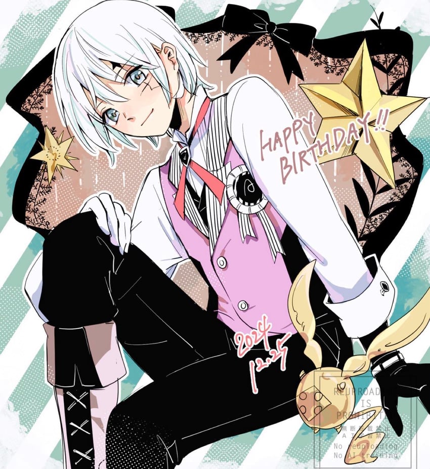 allen walker and timcanpy (d.gray-man) drawn by aogiri