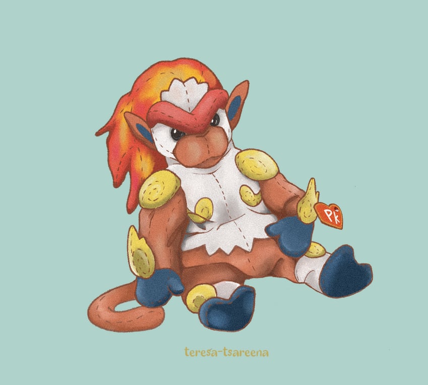 infernape (pokemon and 1 more) drawn by teresa-tsareena