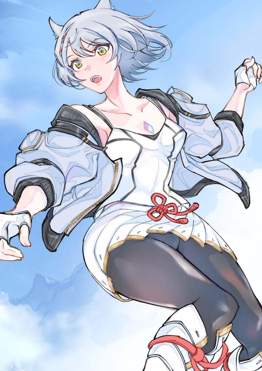 mio (xenoblade chronicles and 1 more) drawn by ug333333