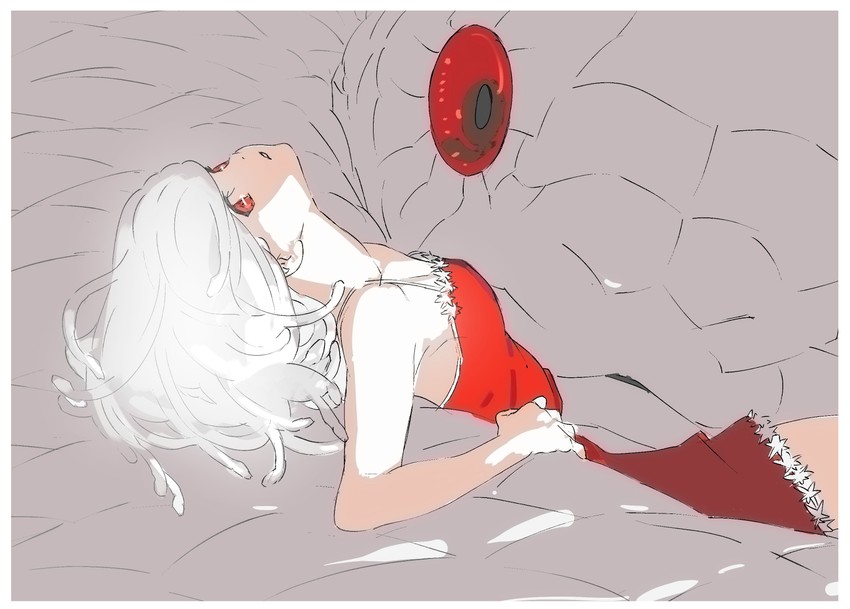 sengoku nadeko, god nadeko, and kuchinawa (monogatari) drawn by kakeami