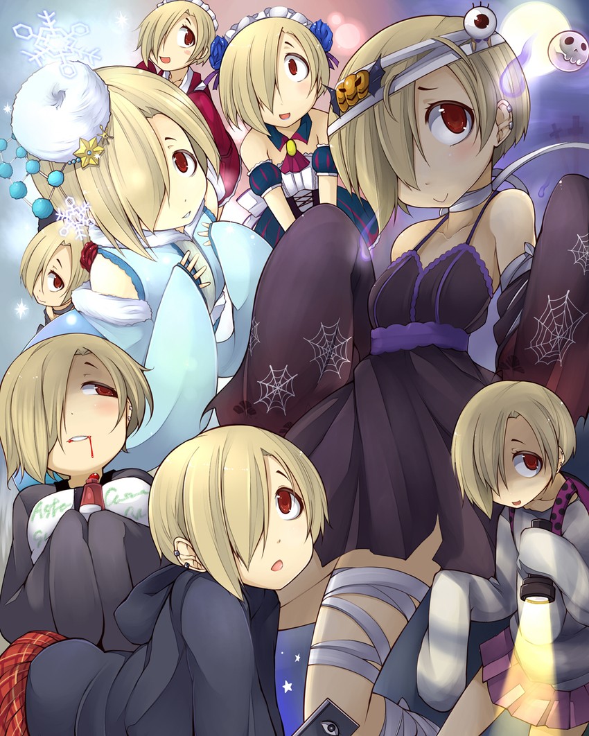shirasaka koume (idolmaster and 1 more) drawn by shachi_kamaboko