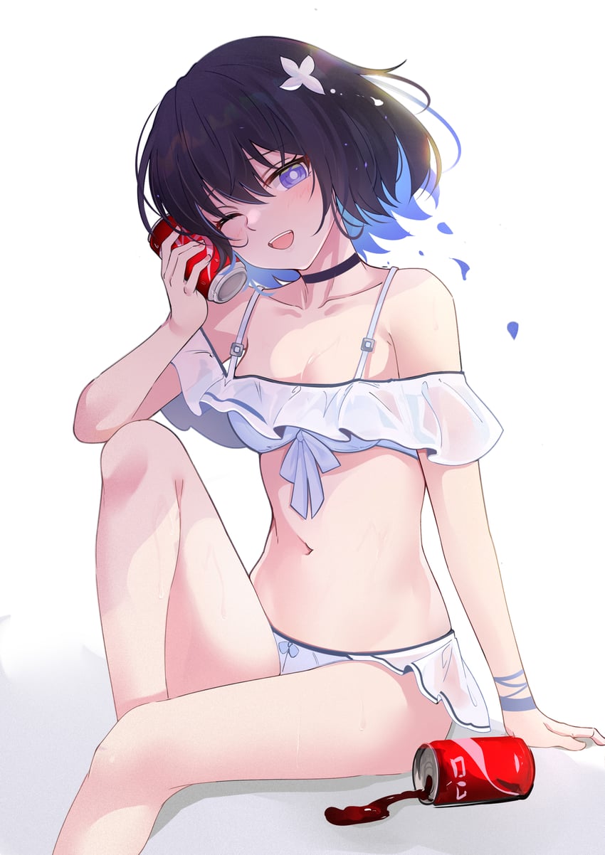 seele vollerei (honkai and 1 more) drawn by qingye_ling